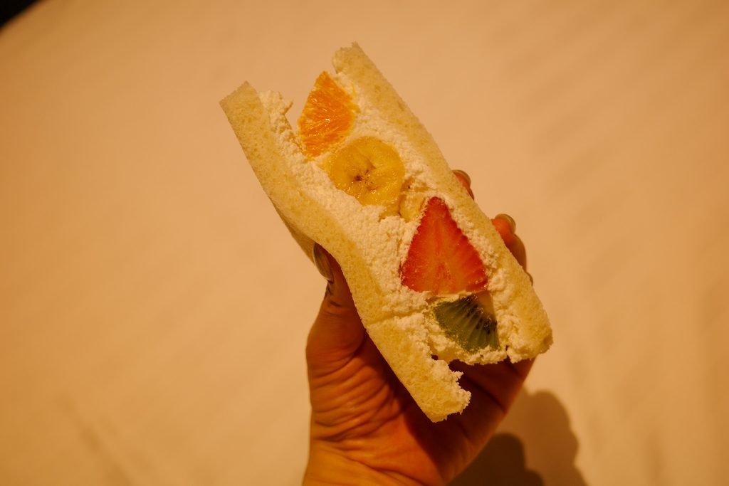 후쿠오카 하카타 과일산도 믹스 후르츠 산도